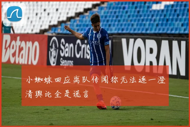 小蜘蛛回应离队传闻称无法逐一澄清舆论全是谎言